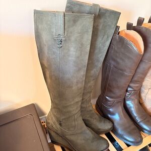 Frye Paige Wedge Boots